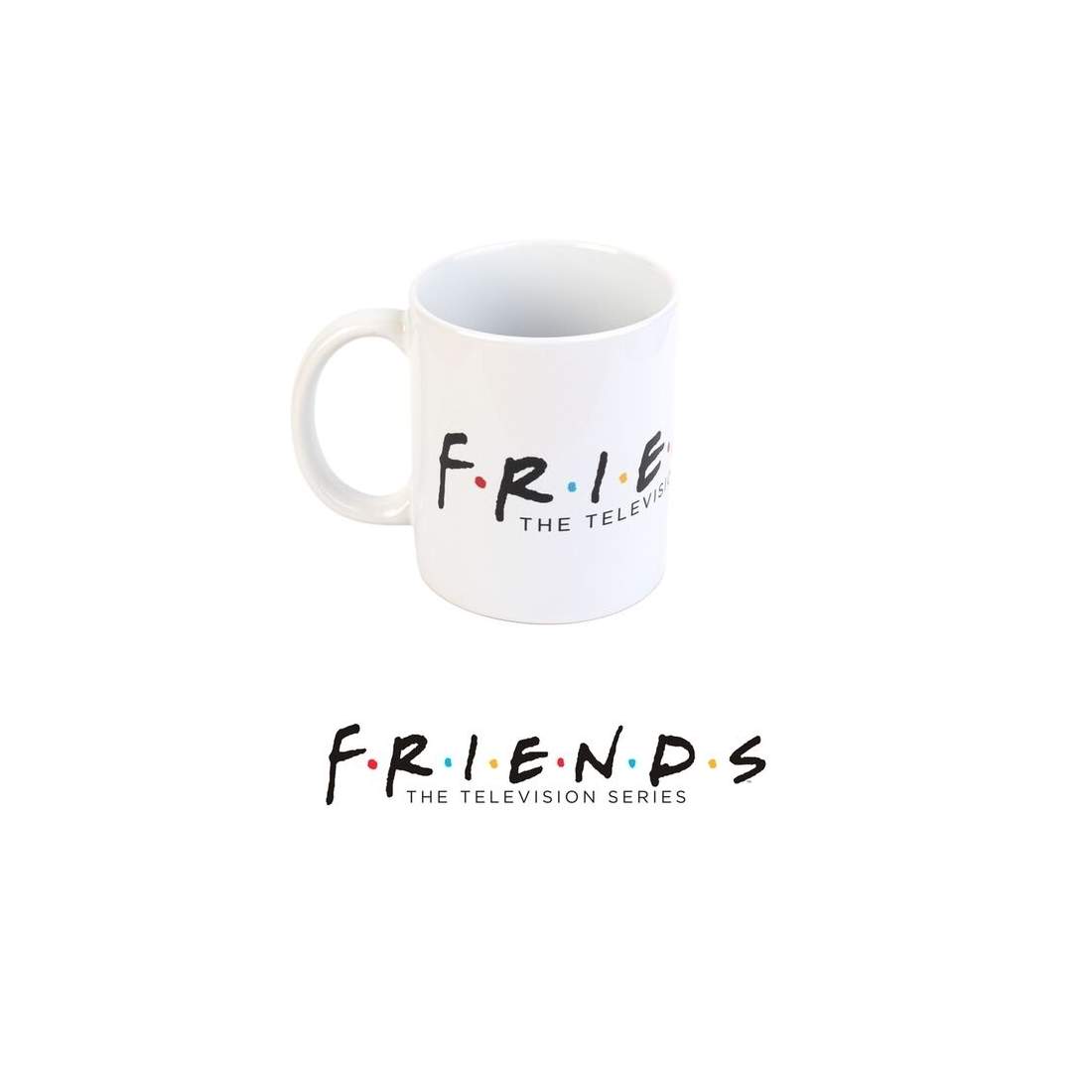 Friends kaffemugg 350ml, keramik, diskmaskinssäker | Hem & Hobby | Pryloteket