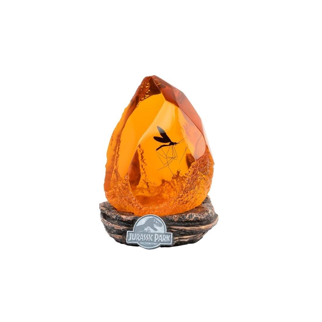 Jurassic Park Amber Lampa med LED-ljus och justerbar ljusstyrka | Hem & Hobby | Pryloteket