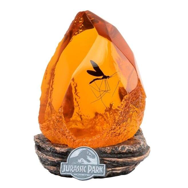 Jurassic Park Amber Lampe med LED-lys og justerbar lysstyrke
