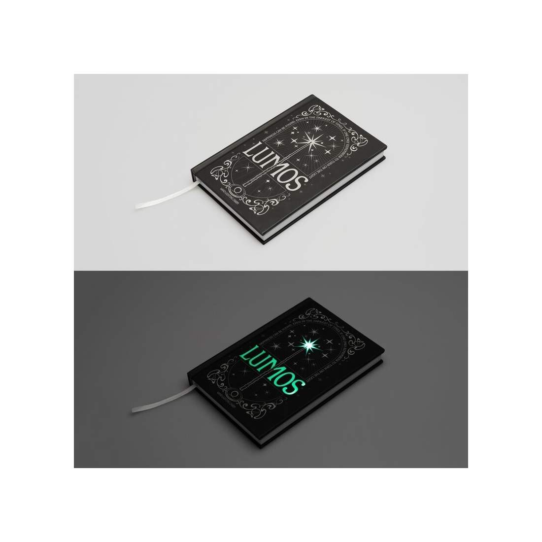 Lumos A5 LED-anteckningsbok med penna, premiumkvalitet | Hem & Hobby | Pryloteket