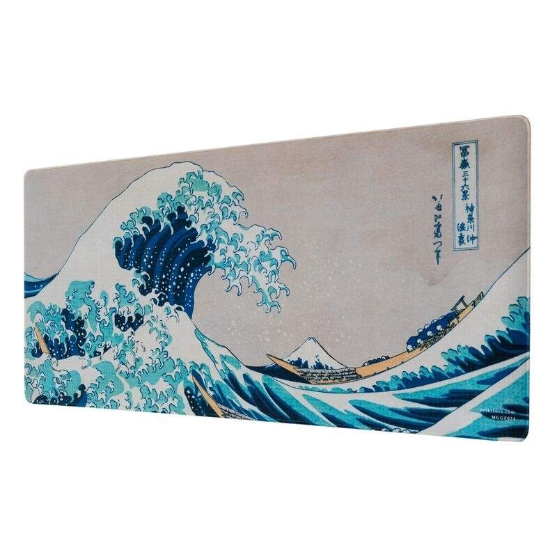 Spillebordsmåtte - The Great Wave of Kanagawa, stor størrelse