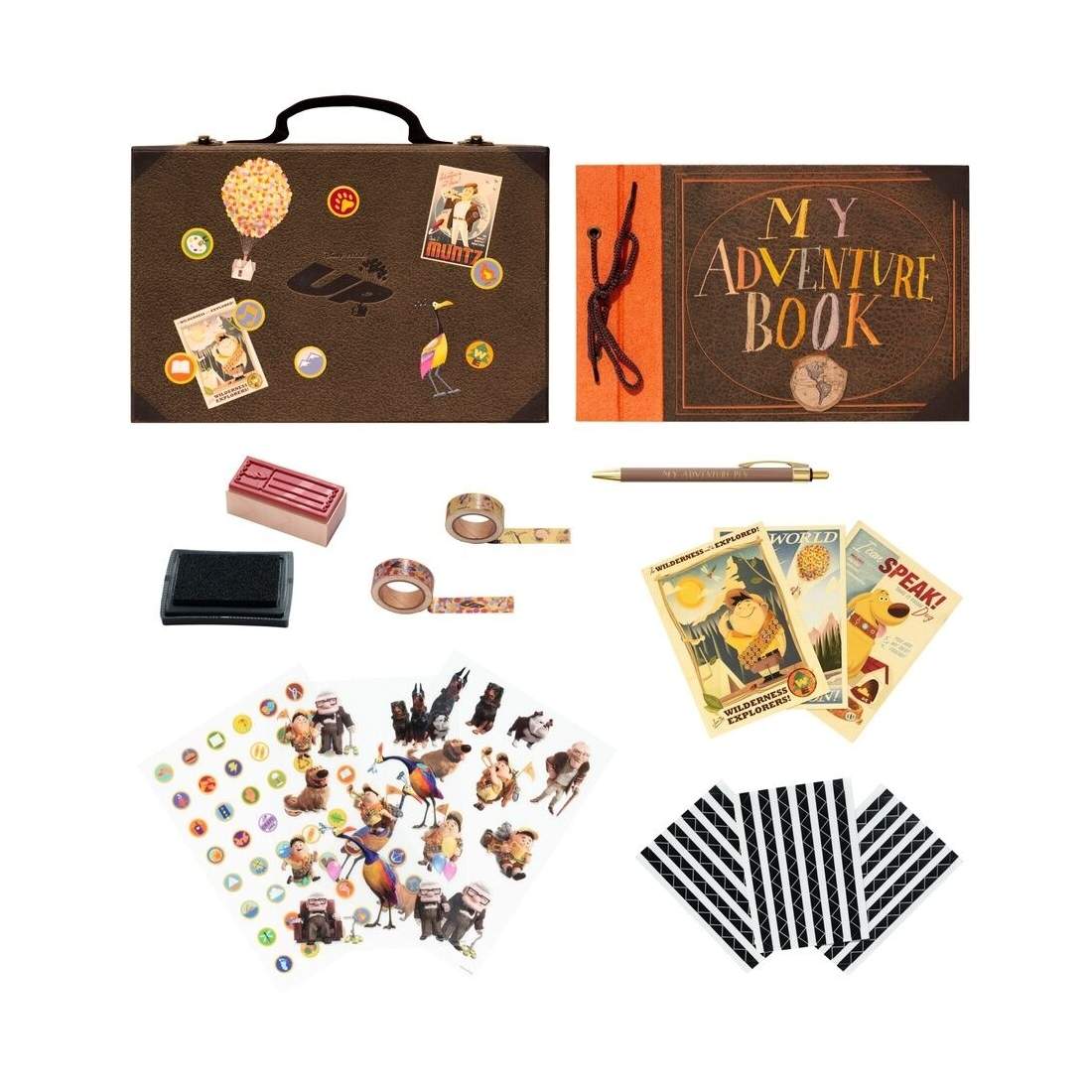 Äventyrsbok Scrapbook Portföljset för barn, 3 delar | Hem & Hobby | Pryloteket