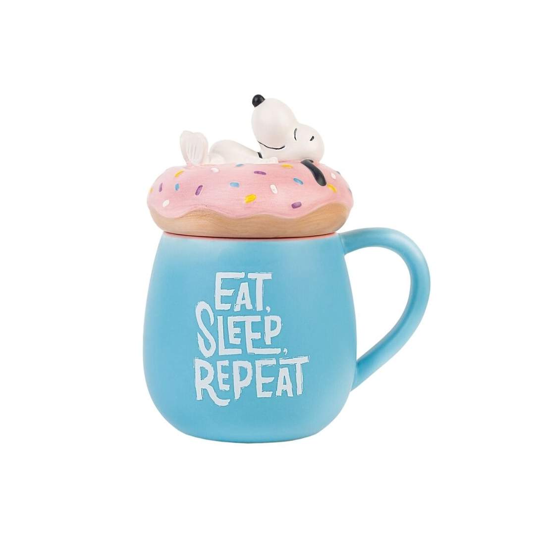 3D-mugg, 500 ml kapacitet, Eat Sleep Repeat Design | Hem & Hobby | Pryloteket