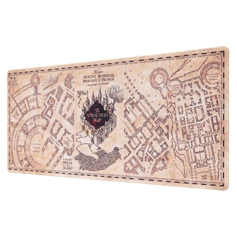 Marauders Map -pelipöytämatto, suuri koko, kestävä materiaali