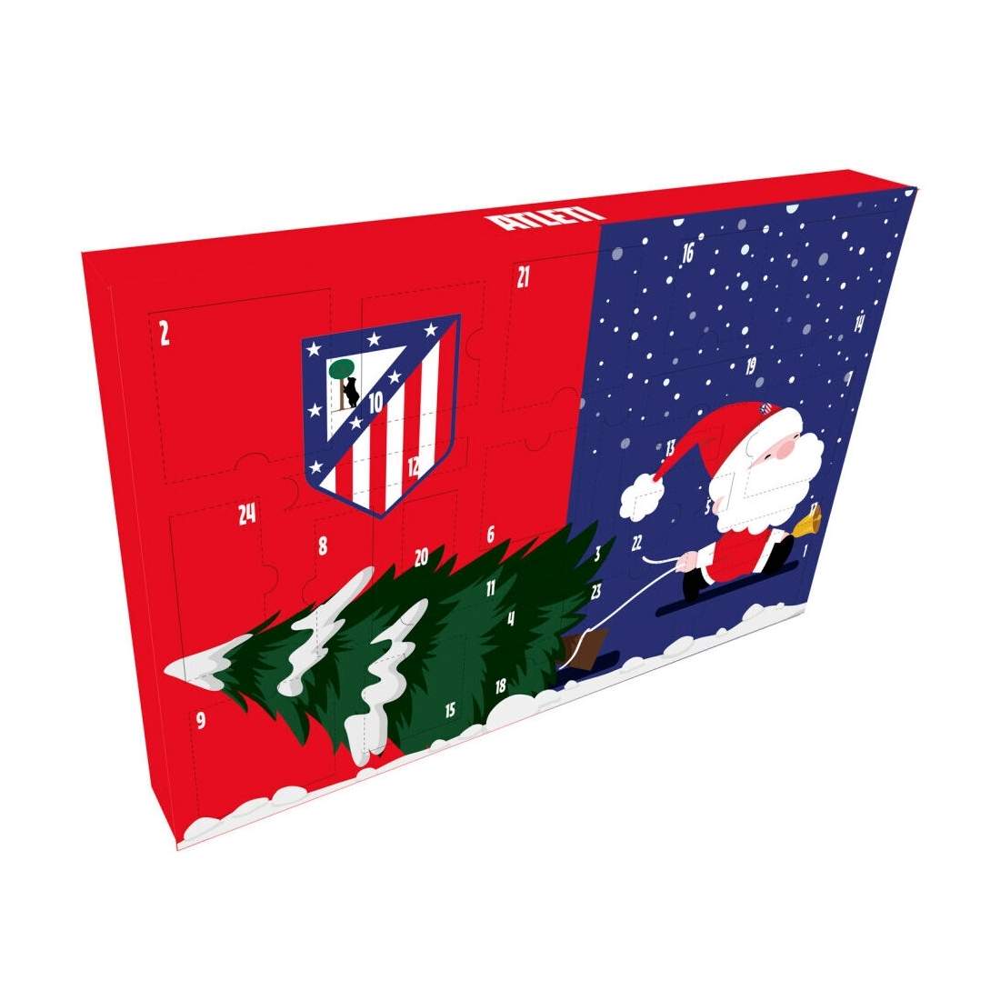 Adventskalender för Atletico de Madrid, 24 överraskningar | Hem & Hobby | Pryloteket