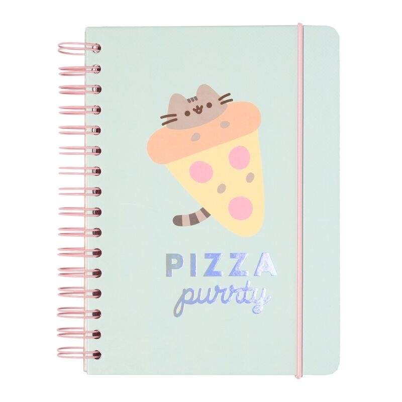 Pusheen Foodie A5 notesbog med tomme sider til skitsering
