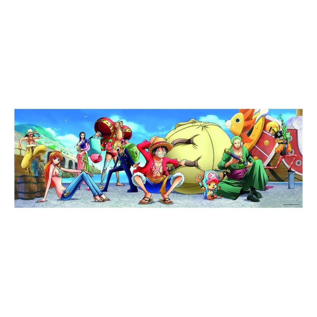 One Piece 1000-Piece Panorama Pussel för vuxna | Hem & Hobby | Pryloteket