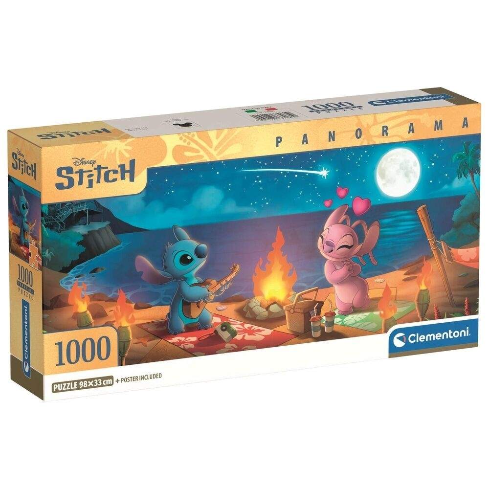 Stitch Panorama 1000-brikke puslespil til voksne og børn