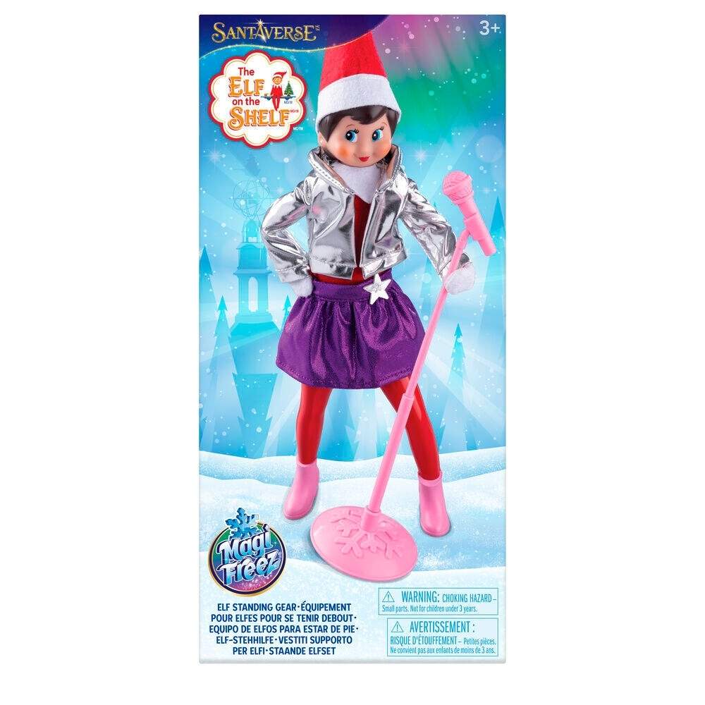Elf On the Shelf Doll Rock Star kostumesæt, sjovt tilbehør
