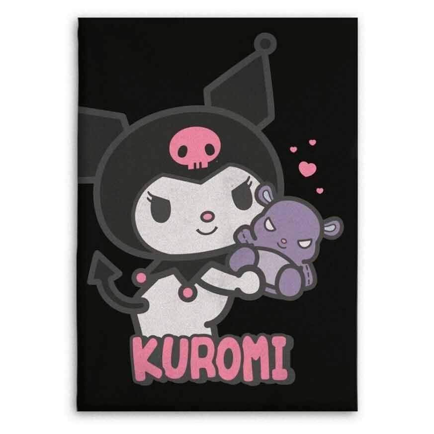 Kuromi Flannel Tæppe 110x150cm for Hyggelig Komfort