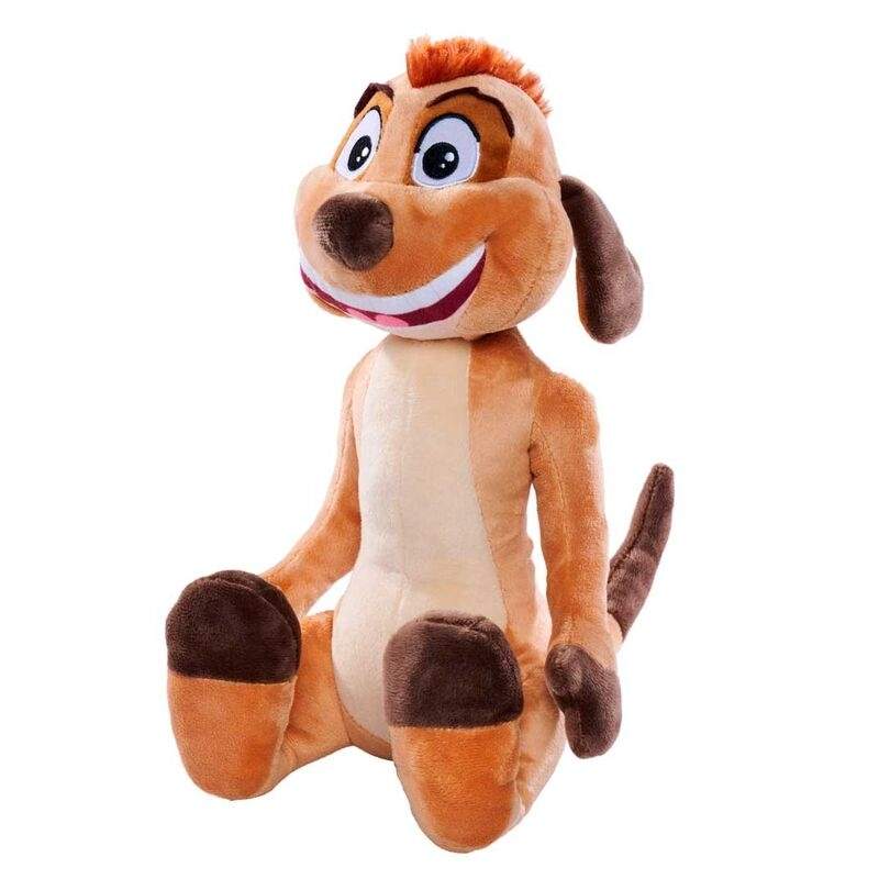 Løvernes konge Timon plyslegetøj 25 cm, blødt og kælent