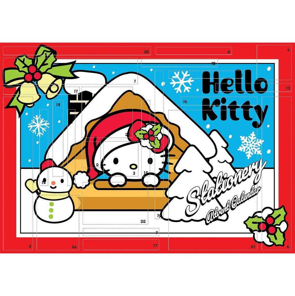 Hello Kitty Adventskalender med 24 överraskningar | Hem & Hobby | Pryloteket