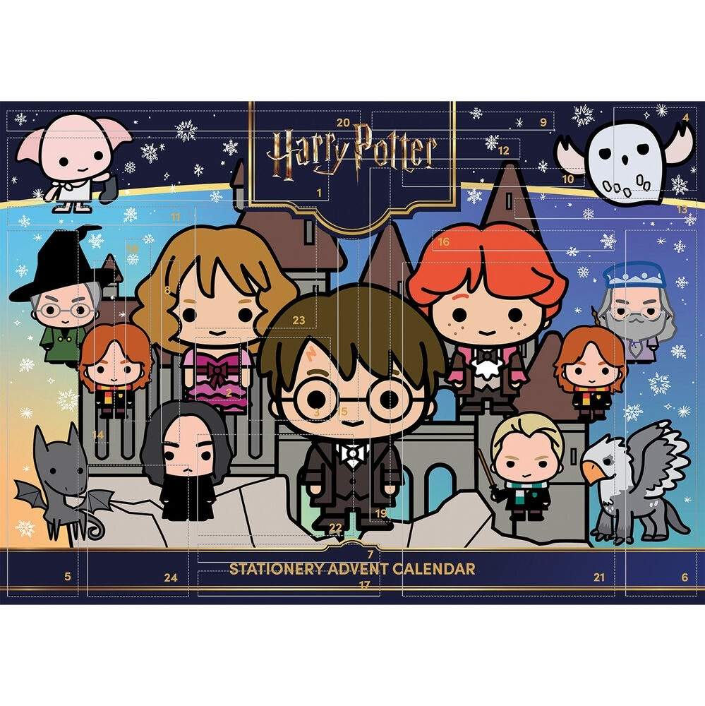 Harry Potter adventskalender med 24 temagaver og overraskelser