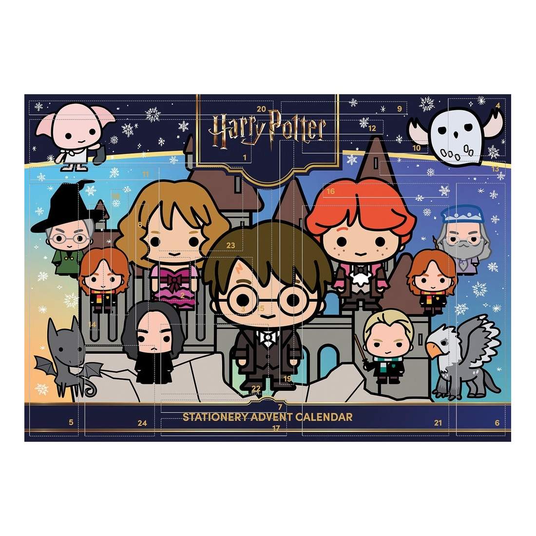 Harry Potter adventskalender med 24 temapresenter och överraskningar | Hem & Hobby | Pryloteket