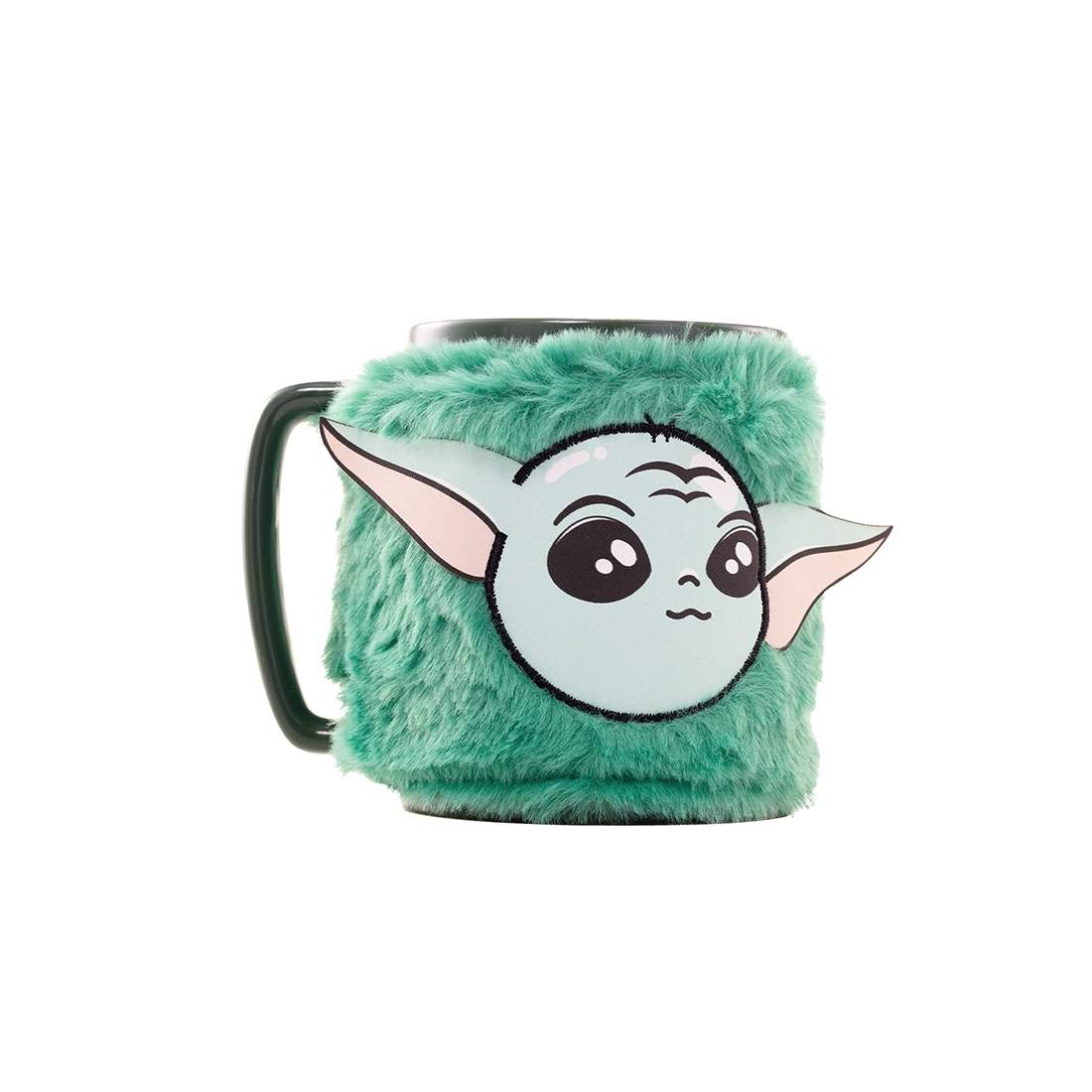 Mandalorian Grogu-mugg 440ml med nallebjörnsöverdrag | Hem & Hobby | Pryloteket