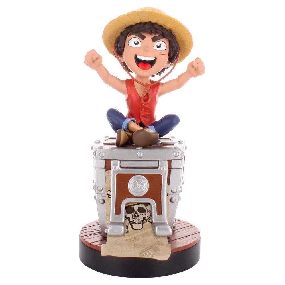Ett stycke Luffy Cable Guy Figur, 20 cm klämfäste | Hem & Hobby | Pryloteket