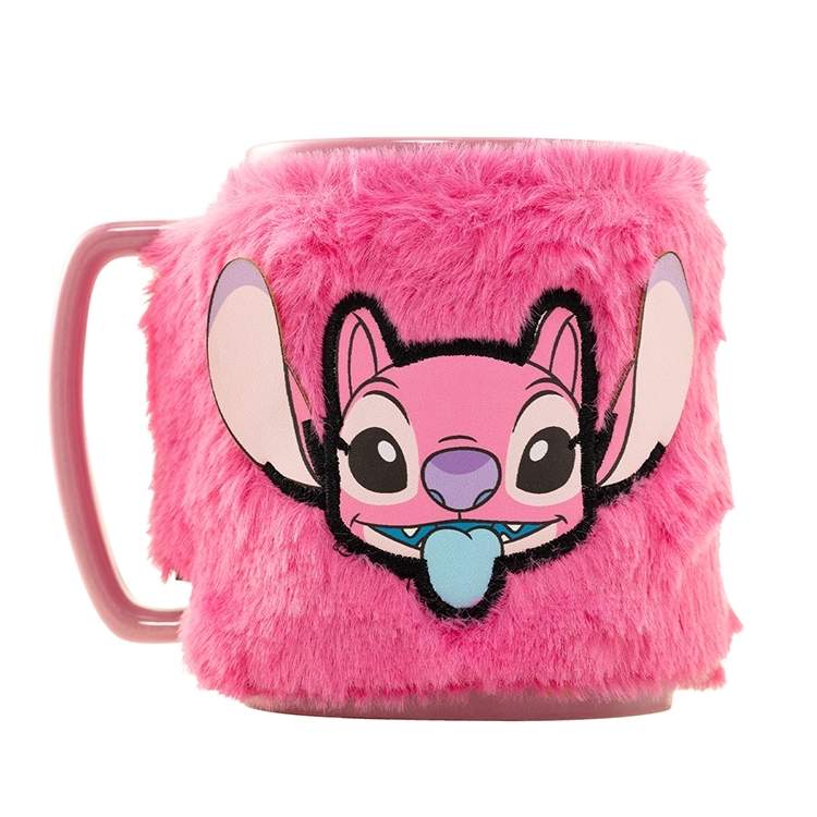 Stitch Angel Mugg med Teddy Bear Cover, perfekt present till samlare | Hem & Hobby | Pryloteket