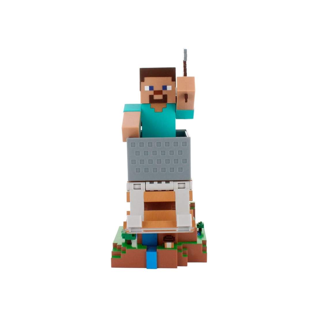 Minecraft Steve Clamping Bracket Cable Guy, 20 cm höjd | Hem & Hobby | Pryloteket