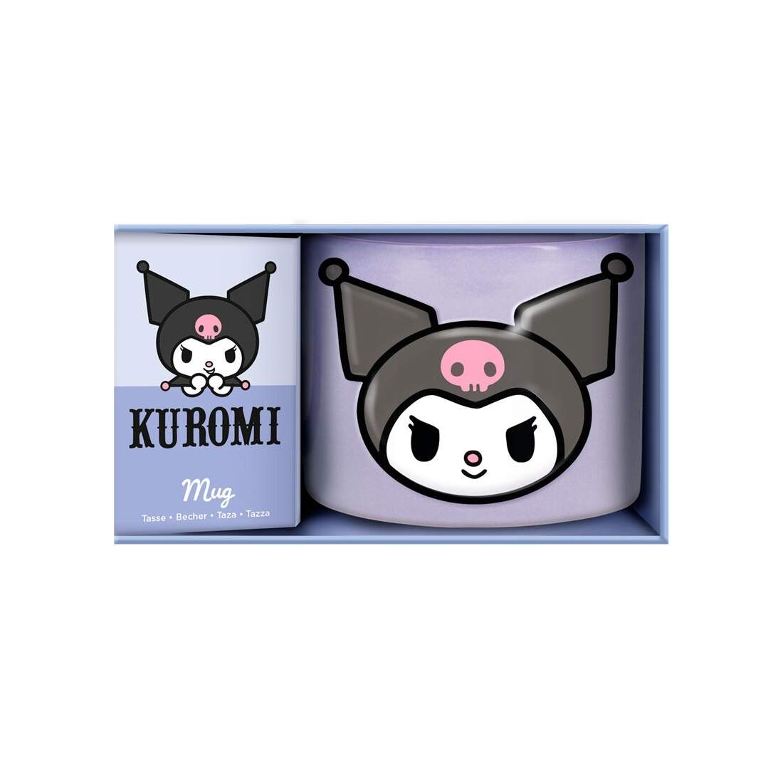 Kuromi Mug 400ml – Keramisk kaffekopp för dagligt bruk | Hem & Hobby | Pryloteket
