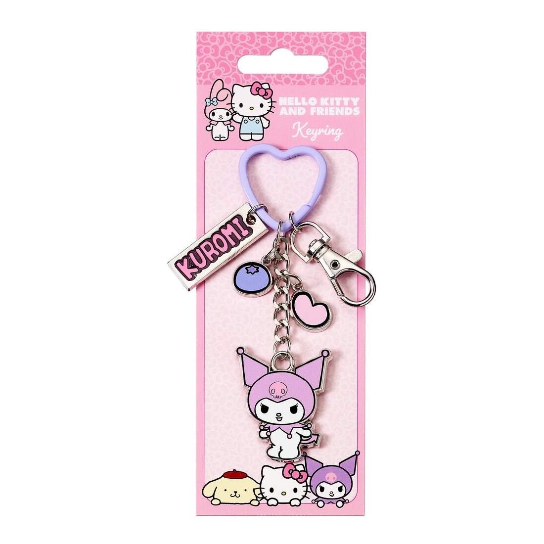 Kuromi Nyckelring - Söt karaktärsdesign, slitstarkt material | Hem & Hobby | Pryloteket