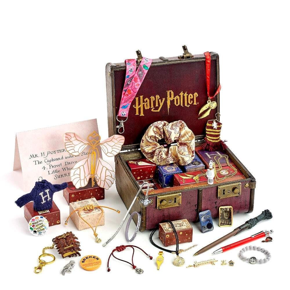 Hogwarts adventskalender med magiske overraskelser og samleobjekter