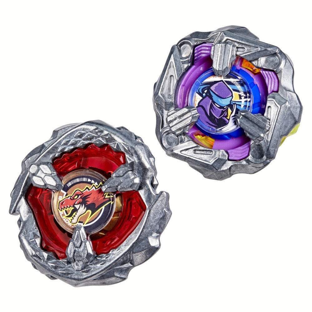 Beyblade X Beat Tyranno 4-70Q og kniv Shinobi 4-80HN sæt