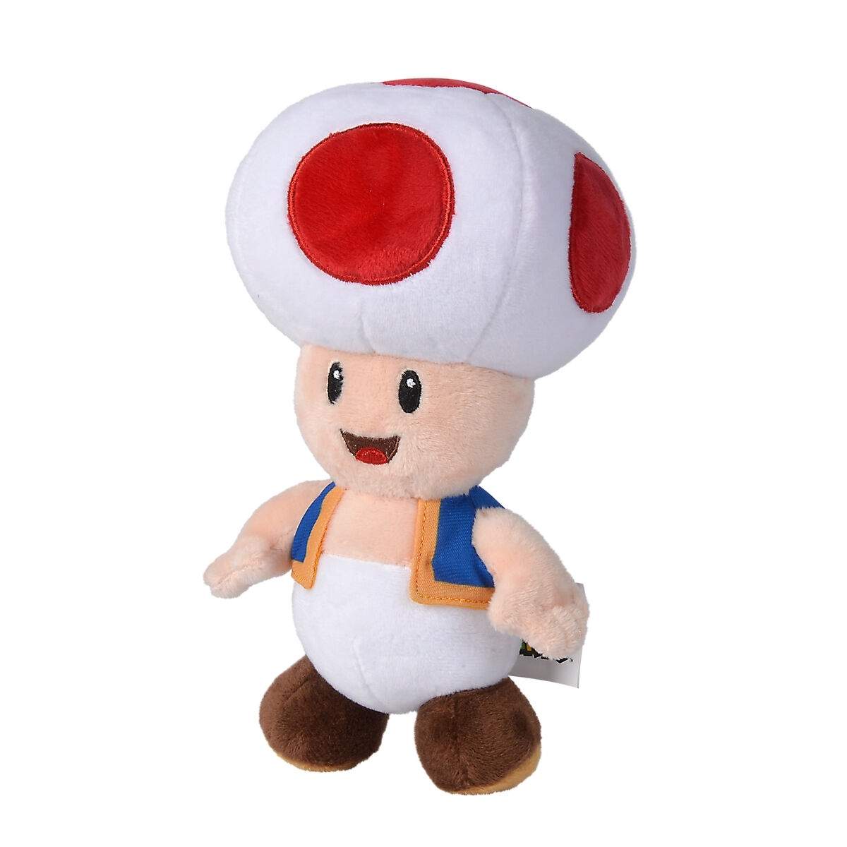 Super Mario Toad Plyschleksak, 20 cm storlek, mjukt material | Hem & Hobby | Pryloteket