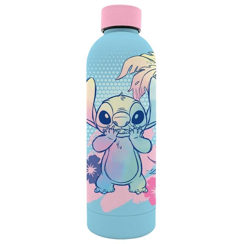 Vattenflaska i rostfritt stål 500ml - Disney Stitch Design | Hem & Hobby | Pryloteket