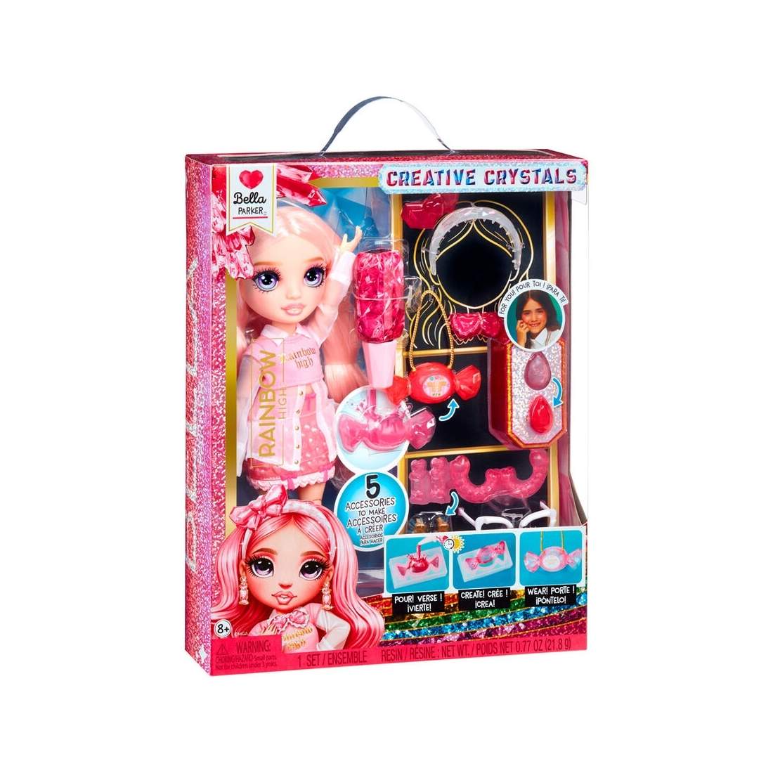 Rainbow High Bella Doll med Crystal Fashion Outfit | Hem & Hobby | Pryloteket