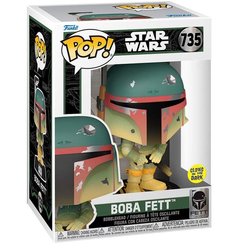 Star Wars Boba Fett -toimintafiguuri, 6 tuuman keräilylelu