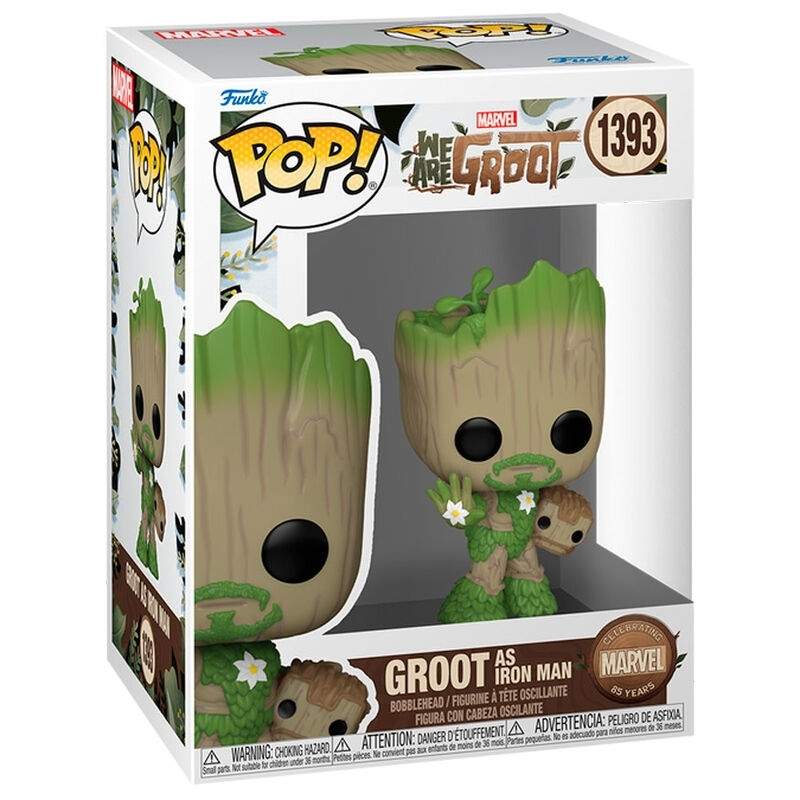 Groot kuin Iron Man Figuuri - Marvel We Are Groot Collection