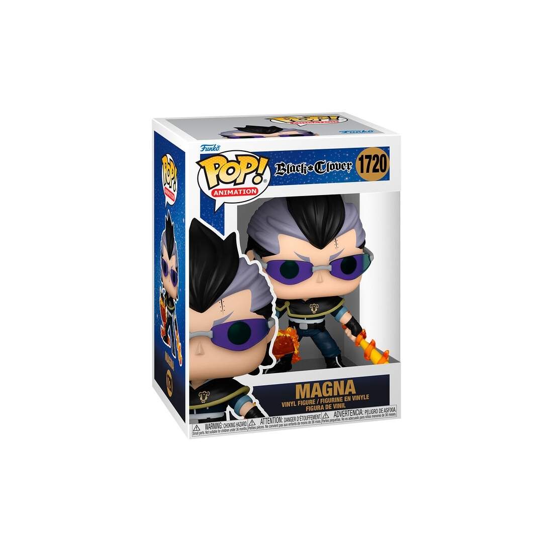 Svart klöver POP-figur - samlarbar vinylleksak, 4-tums | Hem & Hobby | Pryloteket