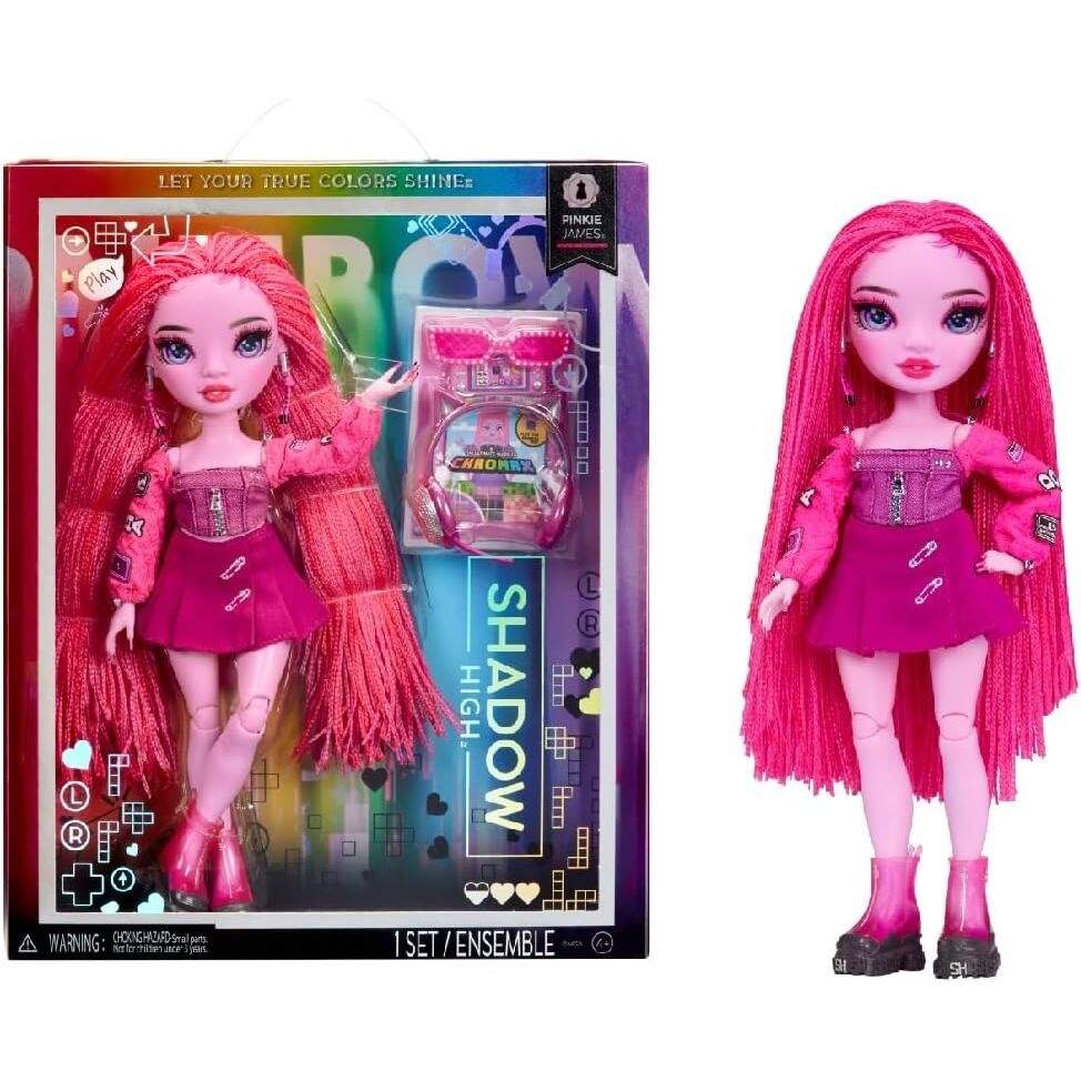 Shadow High Pink Doll 26cm med tillbehör och artikulation | Hem & Hobby | Pryloteket