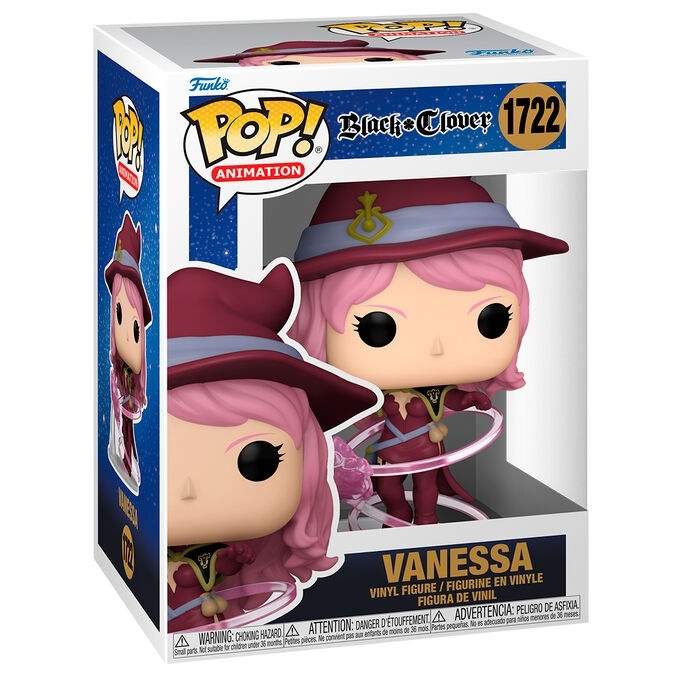 Sort kløver POP figur - Vanessa samlerlegetøj