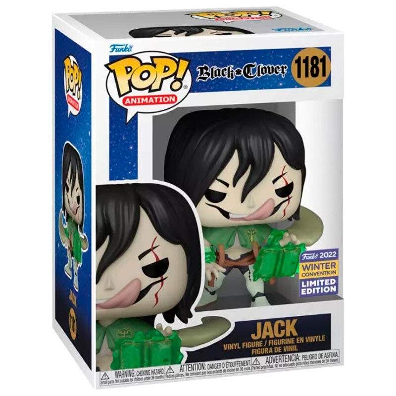 Black Clover Jack eksklusiv POP-figur – samlerbart vinyllegetøj