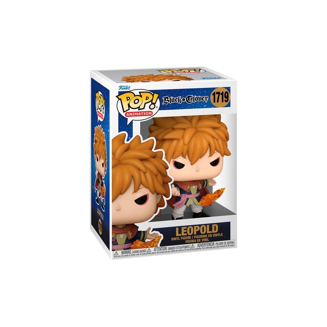 Black Clover POP Figur - Leopold, samlarbar vinylleksak | Hem & Hobby | Pryloteket
