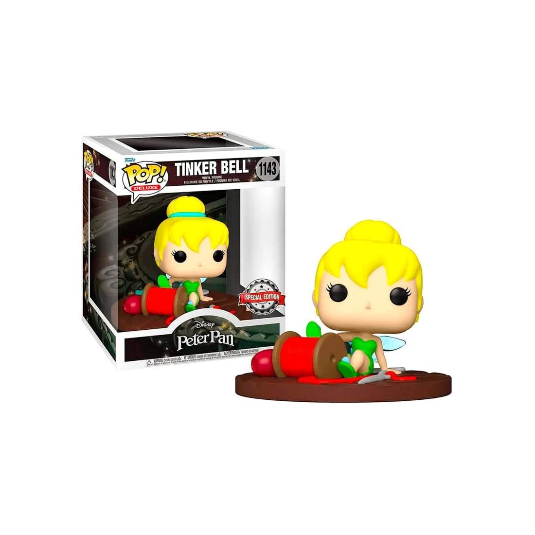 Disney Tinker Bell och Peter Pan Popfigur på Spool Exklusiv | Hem & Hobby | Pryloteket