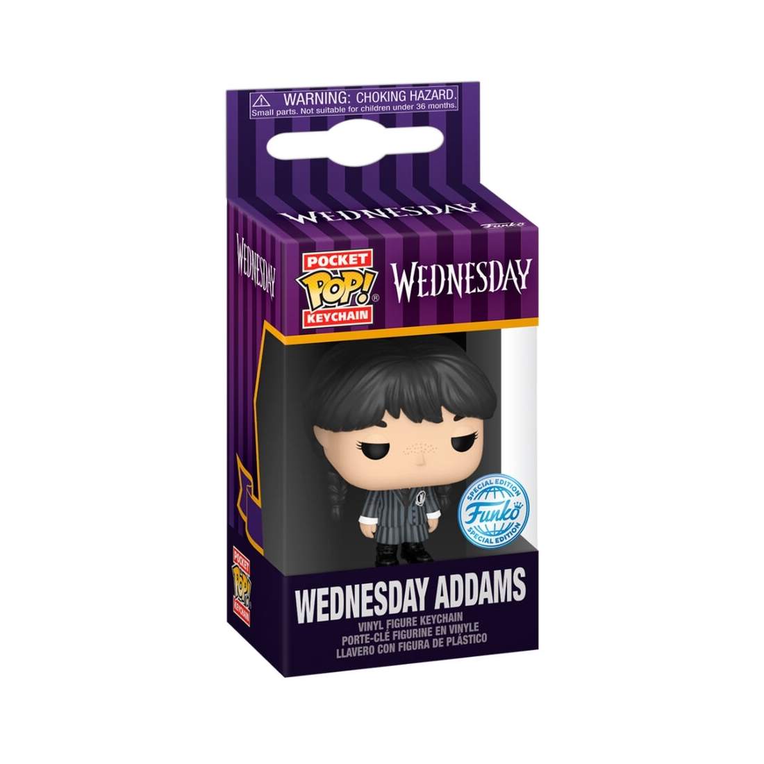 Wednesday Pocket POP-nyckelring - Collectible Funko Figur | Hem & Hobby | Pryloteket
