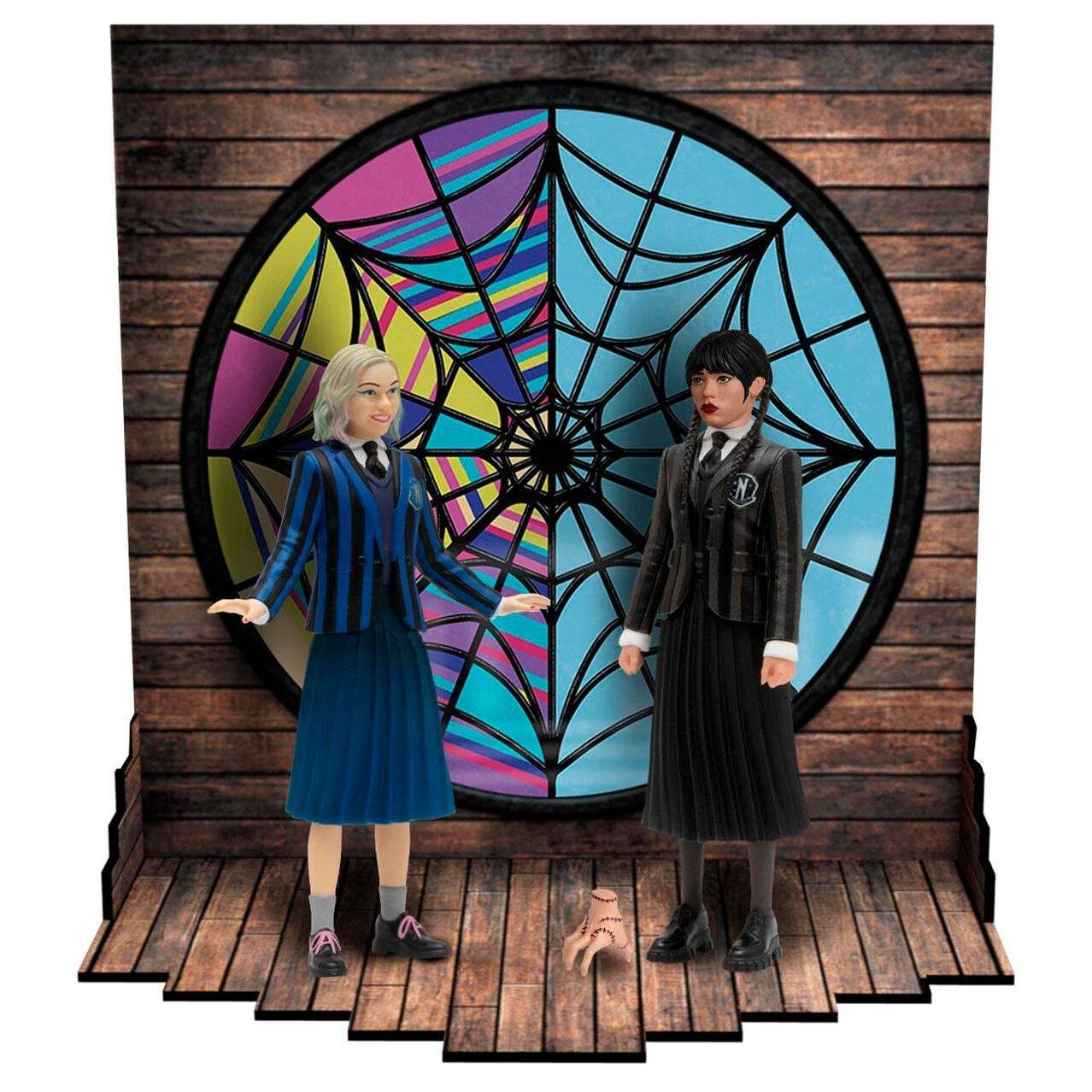 Onsdag & Enid 9,5 cm actionfigurer Sæt med 2