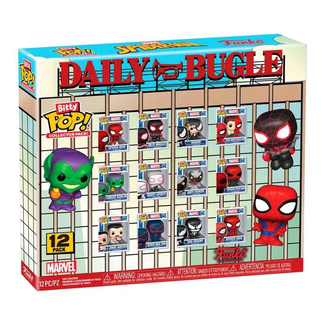 Spiderman Bitty POP Figure Multipack – Vinylleksaker för samlarobjekt | Hem & Hobby | Pryloteket