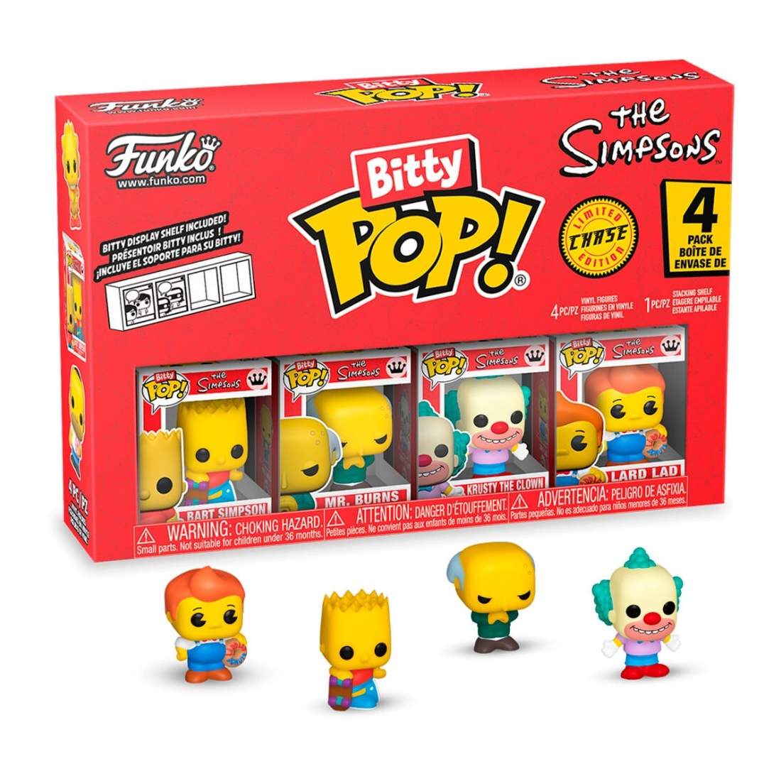 Blister 4-pack Bitty POP Simpsons Bart samlarobjekt | Hem & Hobby | Pryloteket