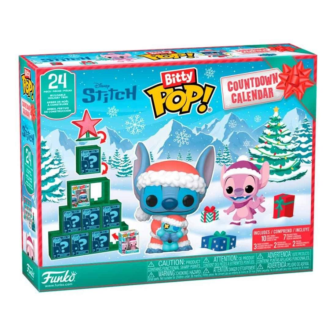 Disney Stitch Bitty Pop adventskalender med 24 samlarfigurer | Hem & Hobby | Pryloteket