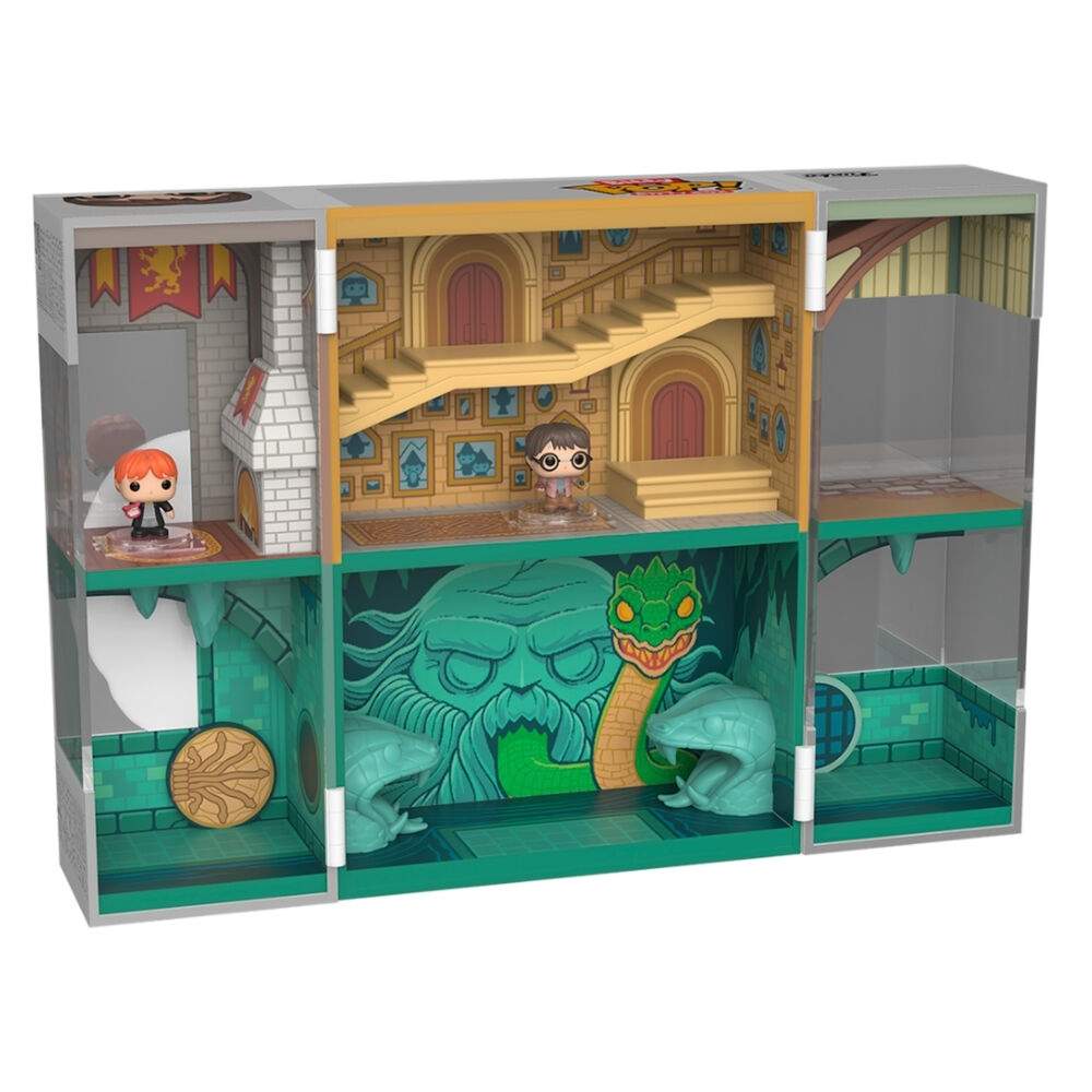 Harry Potter Hogwarts Castle Bitty Pop Box Sæt, 5 figurer