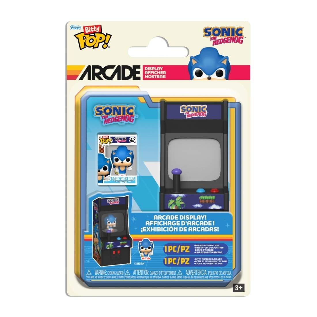 Sonic the Hedgehog Bitty POP Figur - Arcade Style Collectible | Hem & Hobby | Pryloteket