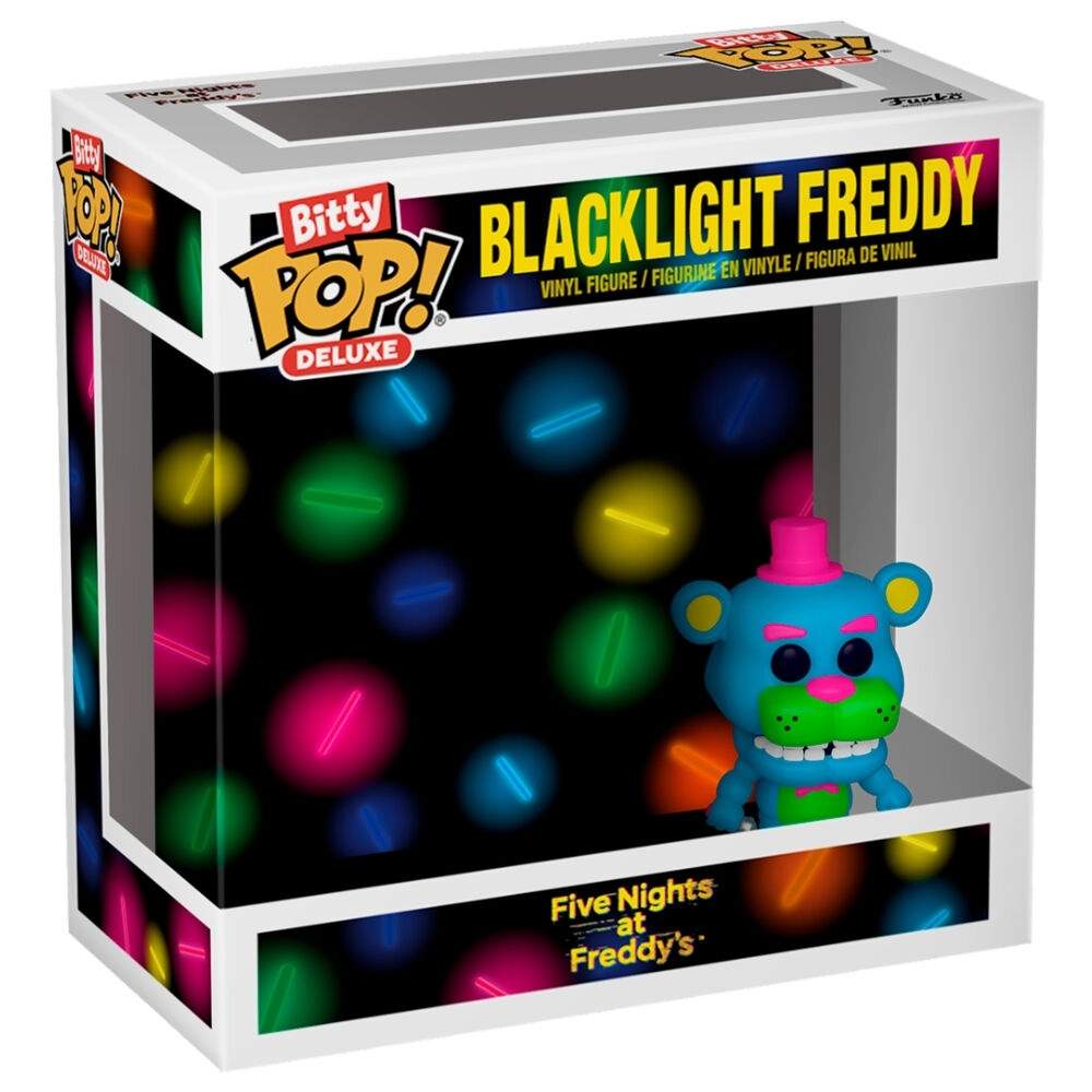 Blacklight Freddy Plyslegetøj – Fem nætter hos Freddy's, Deluxe Edition