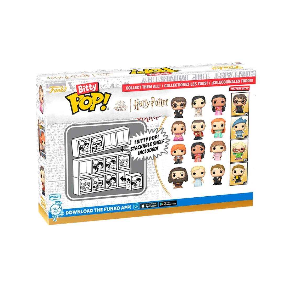 Blister 4-pack Bitty POP Harry Potter Hermione Figurer | Hem & Hobby | Pryloteket