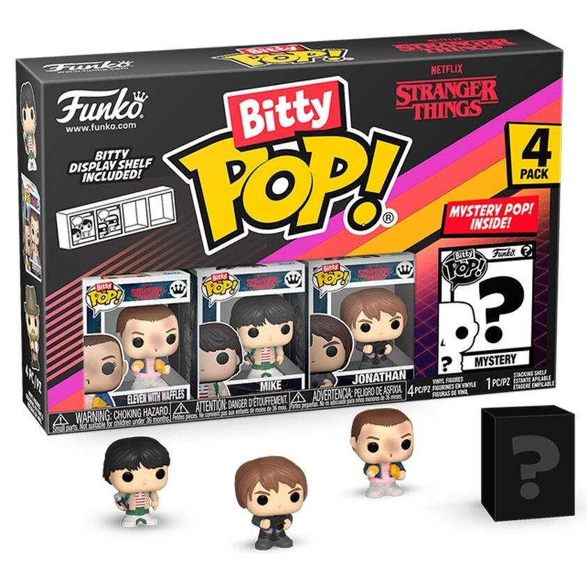 Läpipainopakkaus Bitty POP Stranger Things -figuuri - yksitoista