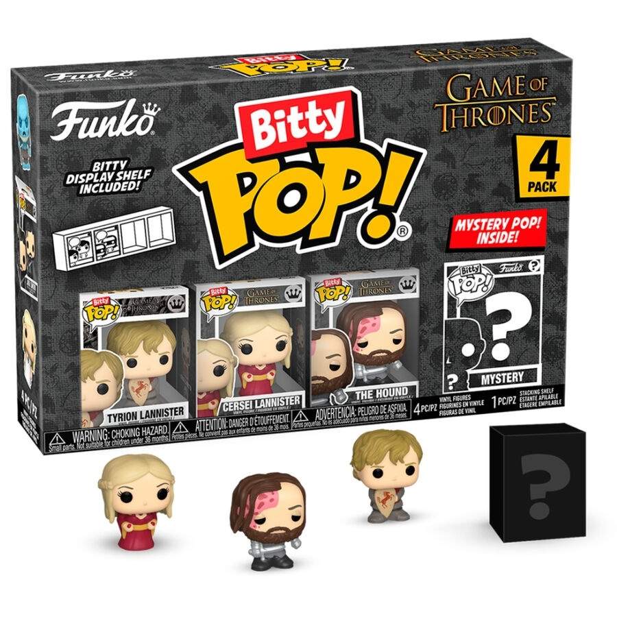 Blister 4 figurer Game of Thrones Tyrion POP-samlersæt