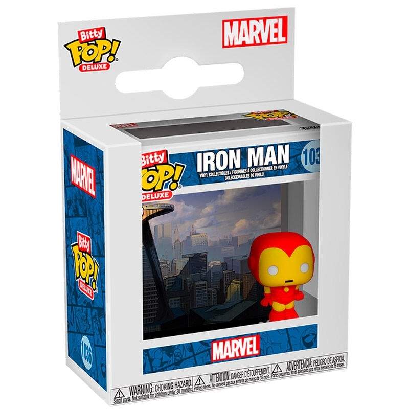 Marvel Iron Man Bitty POP-figuuri, Deluxe-keräilylelu