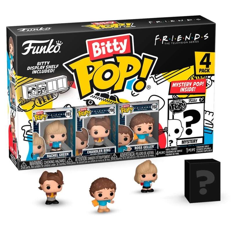 Bitty Pop Friends Rachel Doll Set, 4 figurer | Hem & Hobby | Pryloteket